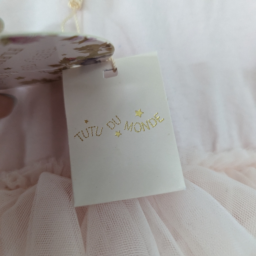 Tutu Du Monde Bebe Porcelain Pink Tulle Dress - Picture 4 of 8